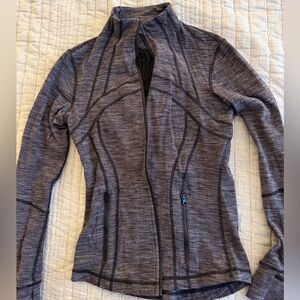 lululemon define jacket in heather black